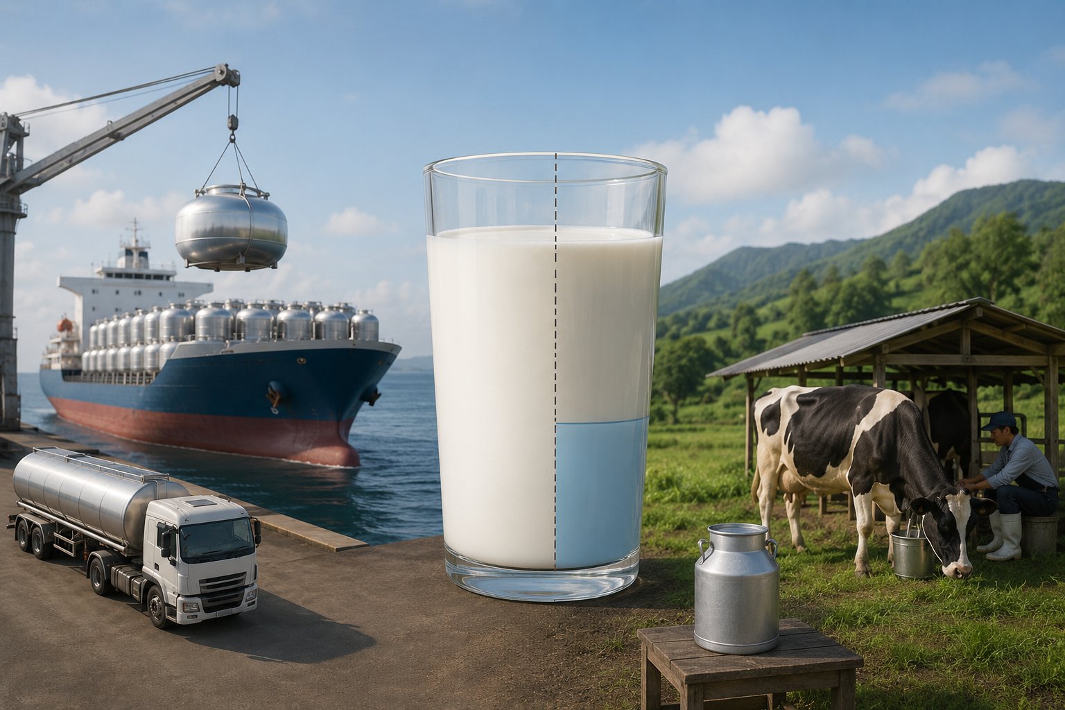 Indonesia Masih Impor 3,7 Juta Ton Susu, Produksi Lokal Baru Penuhi 20% Kebutuhan Nasional