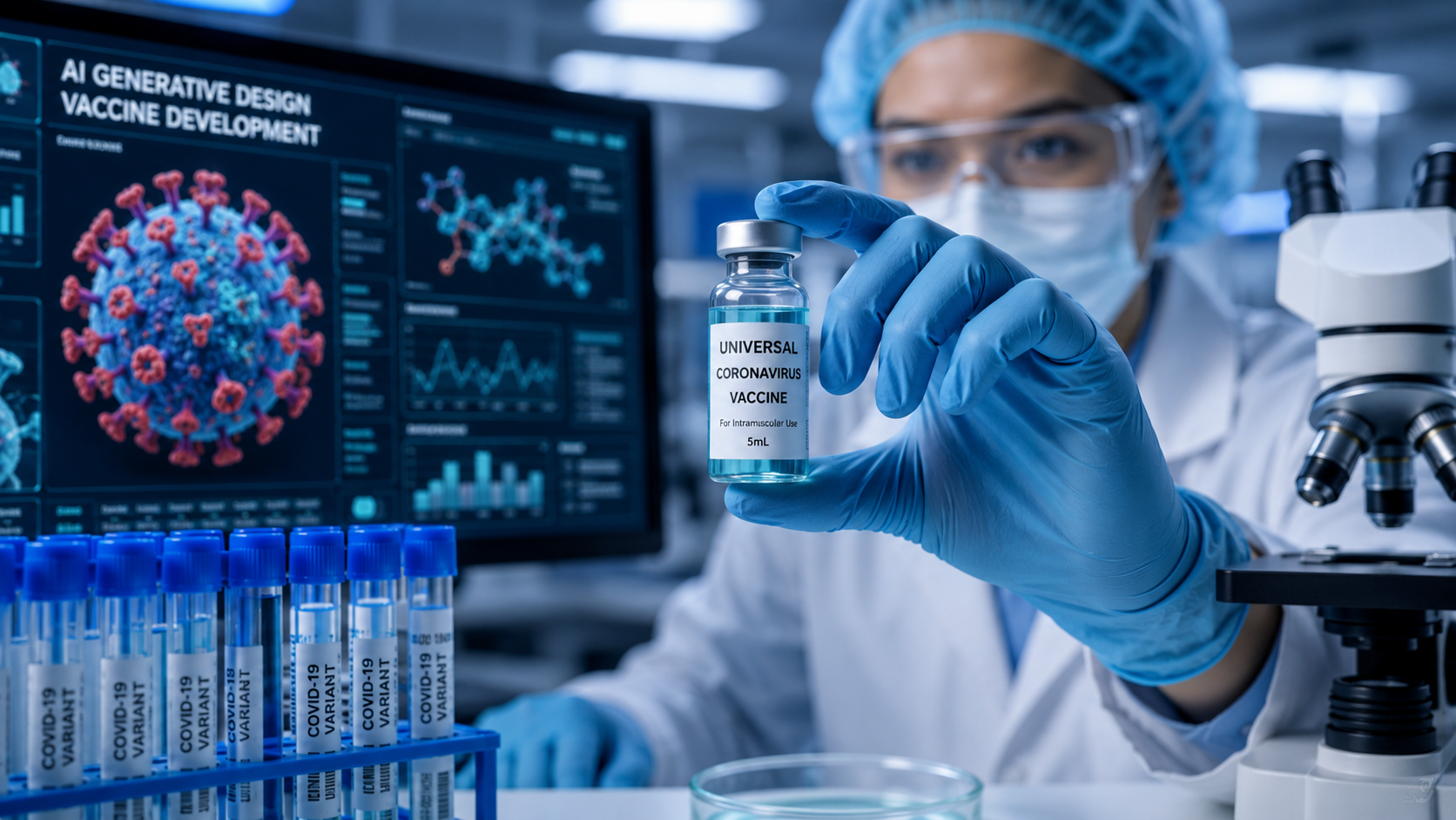 Vaksin Virus Corona Universal Buatan AI Berhasil Diuji ke Manusia