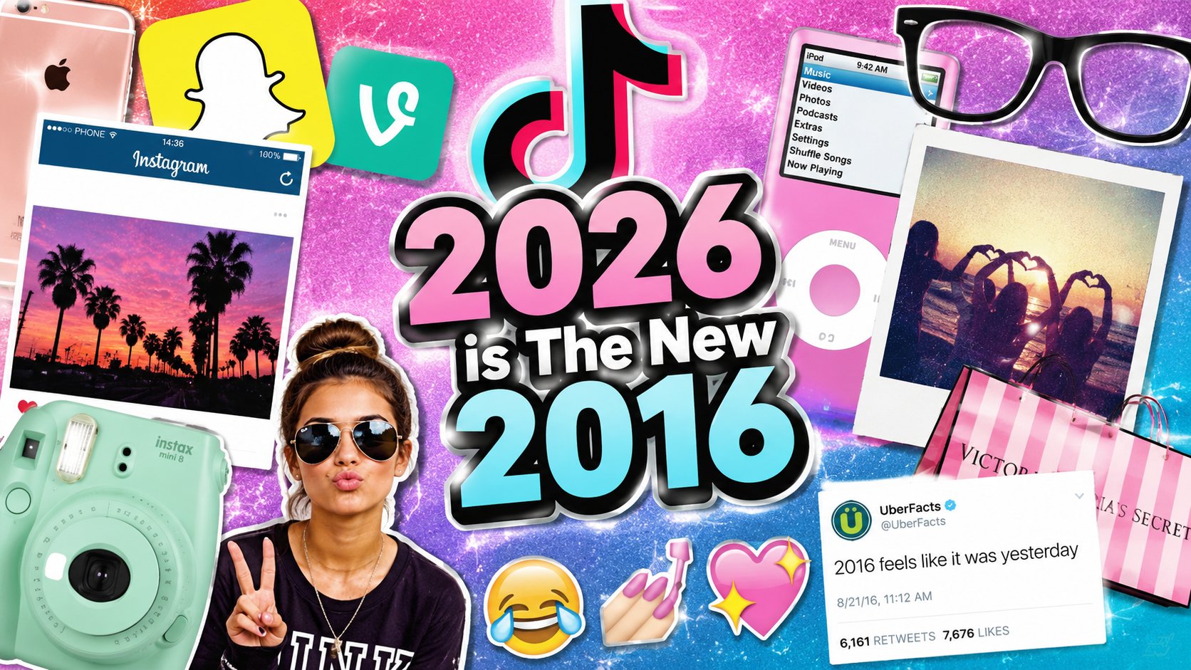 Tren "2026 is The New 2016" Viral di TikTok, Nostalgia Satu Dekade Kembali Menguasai Media Sosial