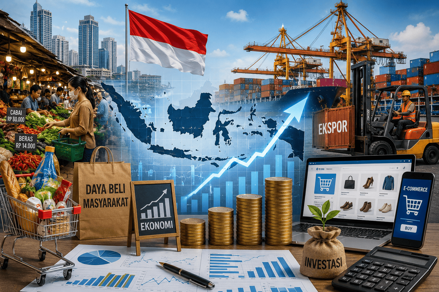 Daya Beli Masyarakat Jadi Sorotan, Konsumsi Domestik Dinilai Penentu Arah Ekonomi Indonesia