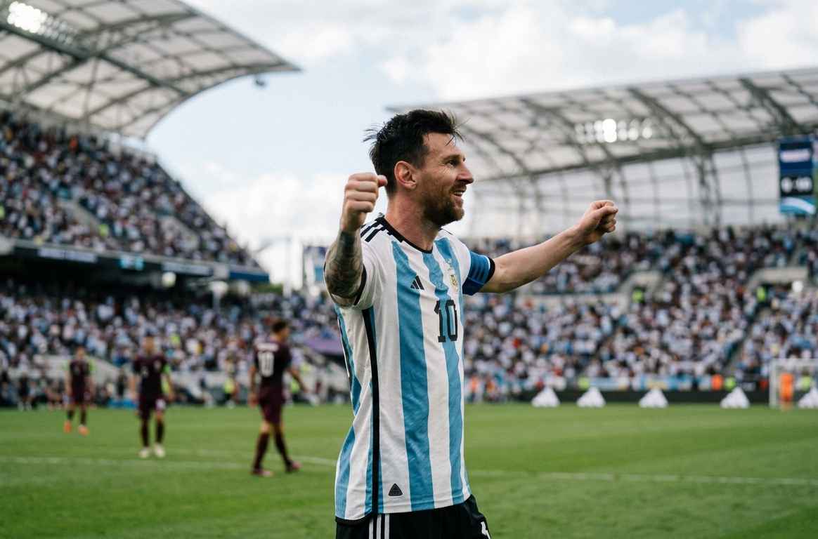 Lionel Messi Cetak Hat-trick, Argentina Gilas Aljazair 3-0 di Laga Pembuka Piala Dunia 2026