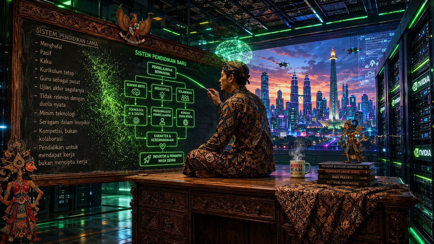 Jejak Sukses di NVIDIA, Pria Ini Siap 'Coding' Ulang Sistem Pendidikan Tanah Air