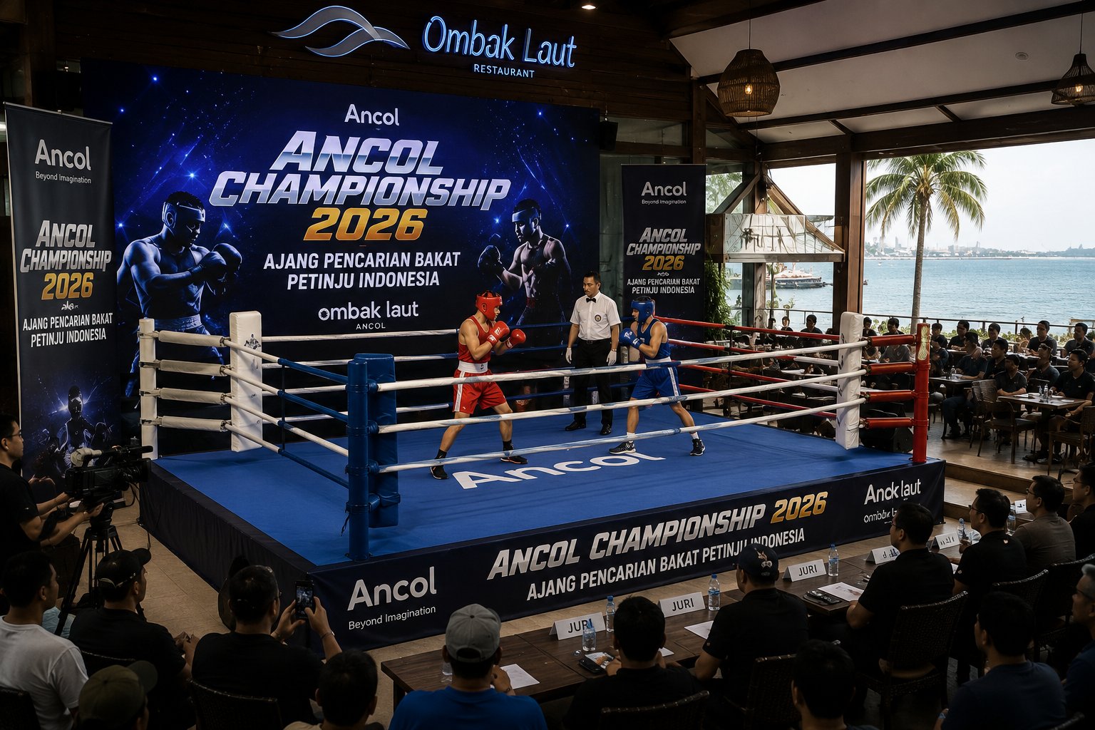 Ancol Championship 2026 Digelar di Restoran Ombak Laut, Ajang Pencarian Bakat Petinju Indonesia