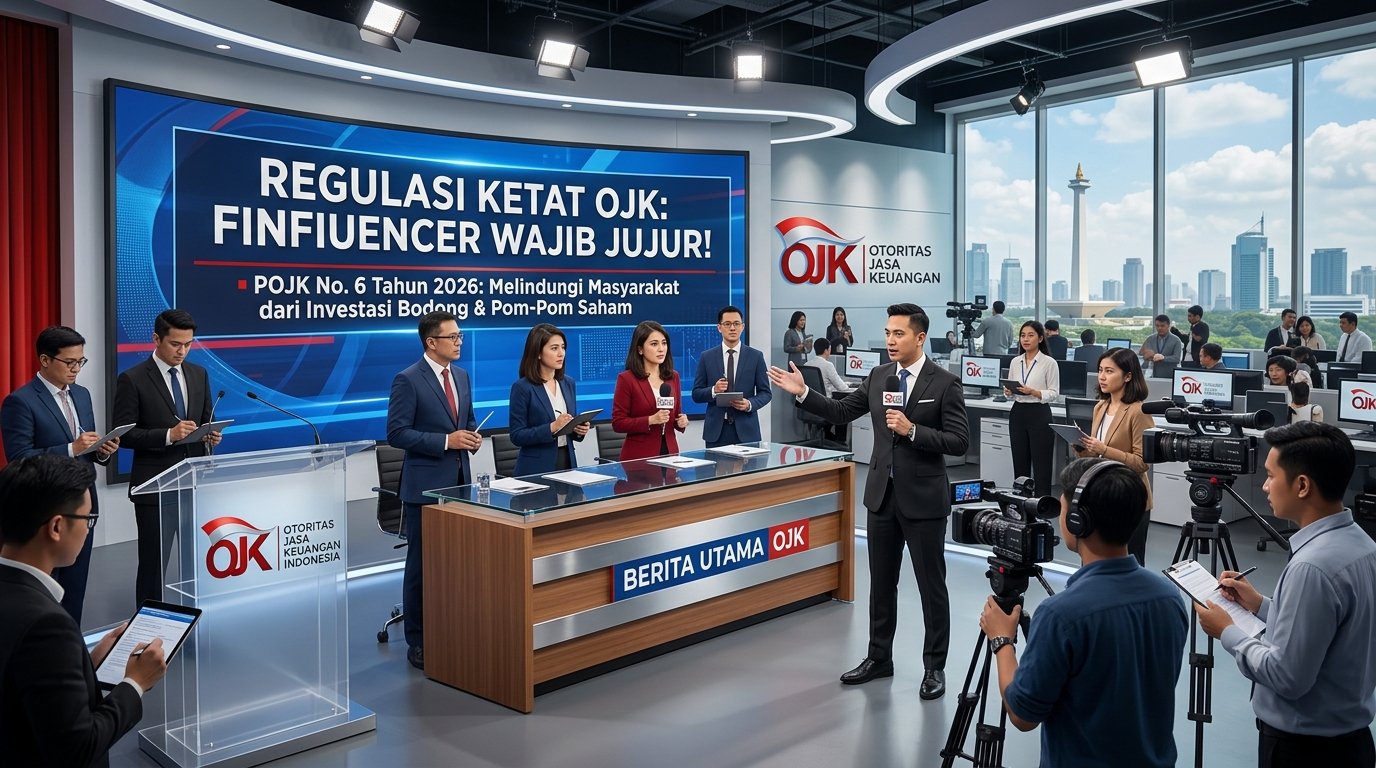 Ketok Palu! OJK Resmi Rilis POJK Nomor 6 Tahun 2026, Era 'Pom-Pom' Saham Liar Finfluencer Berakhir