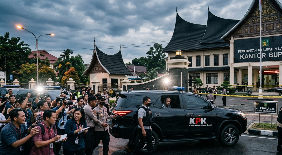 Terjaring OTT KPK Terkait Suap Proyek, Bupati Langkat Syah Afandin Resmi Dinonaktifkan PAN