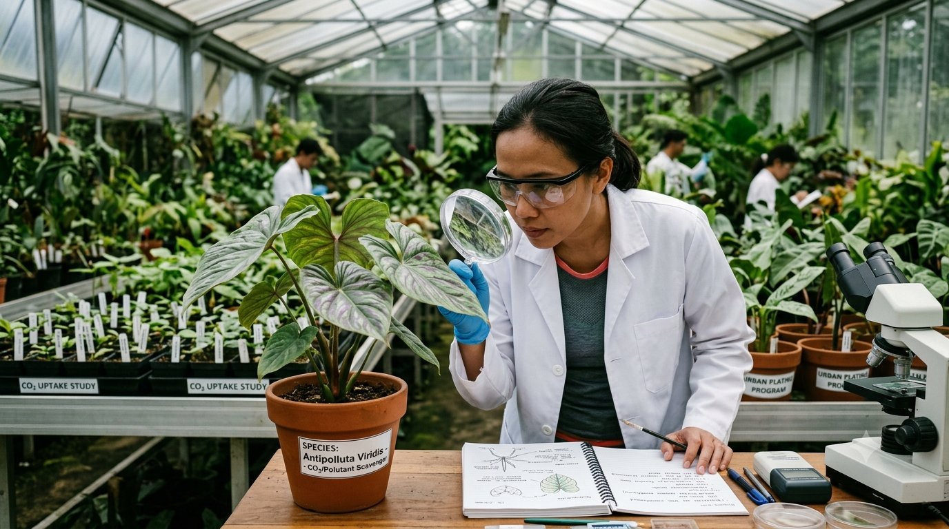 Sains Modern Ilmuwan Temukan Spesies Tanaman Tropis Baru Penolak Polusi Ekstrem untuk Jalan Protokol