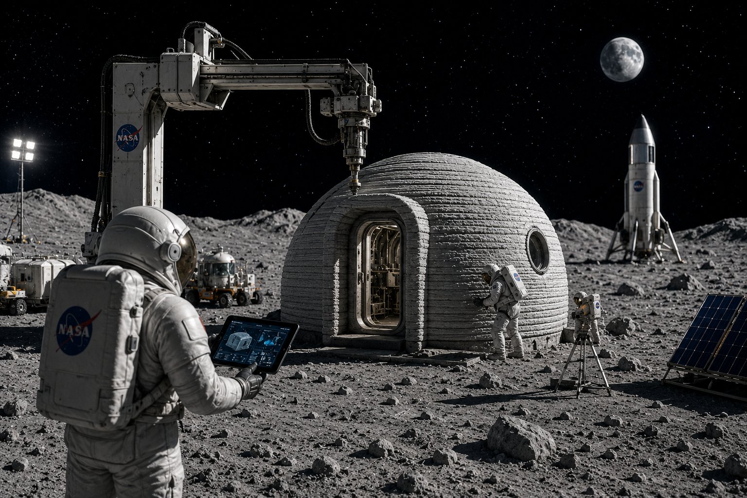 NASA Percepat Uji Coba Lapangan Modul Habitat Cetak 3D untuk Persiapan Pendaratan Artemis