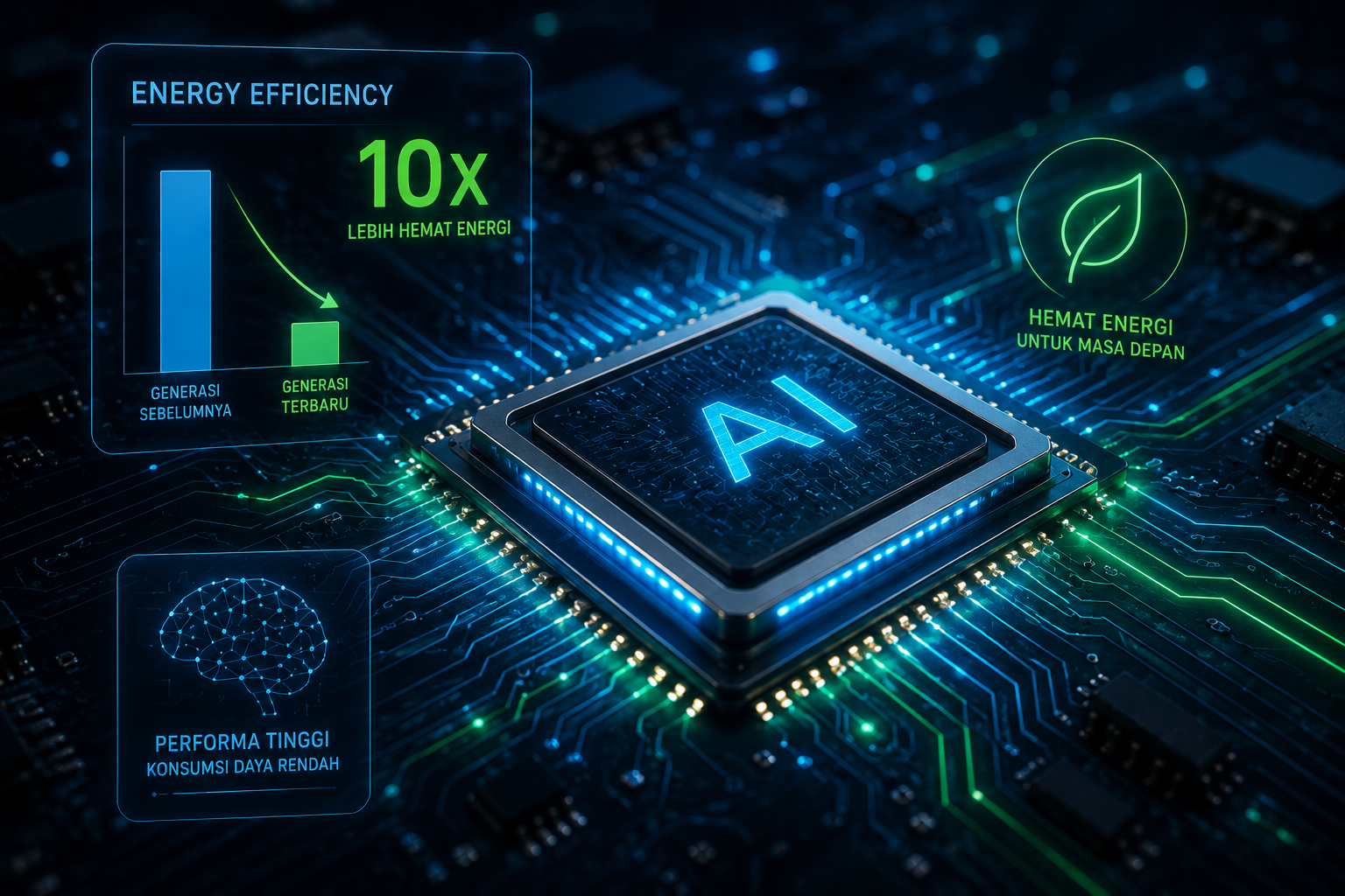 Era Baru Komputasi: Chip AI Generasi Terbaru Diklaim 10 Kali Lebih Hemat Energi