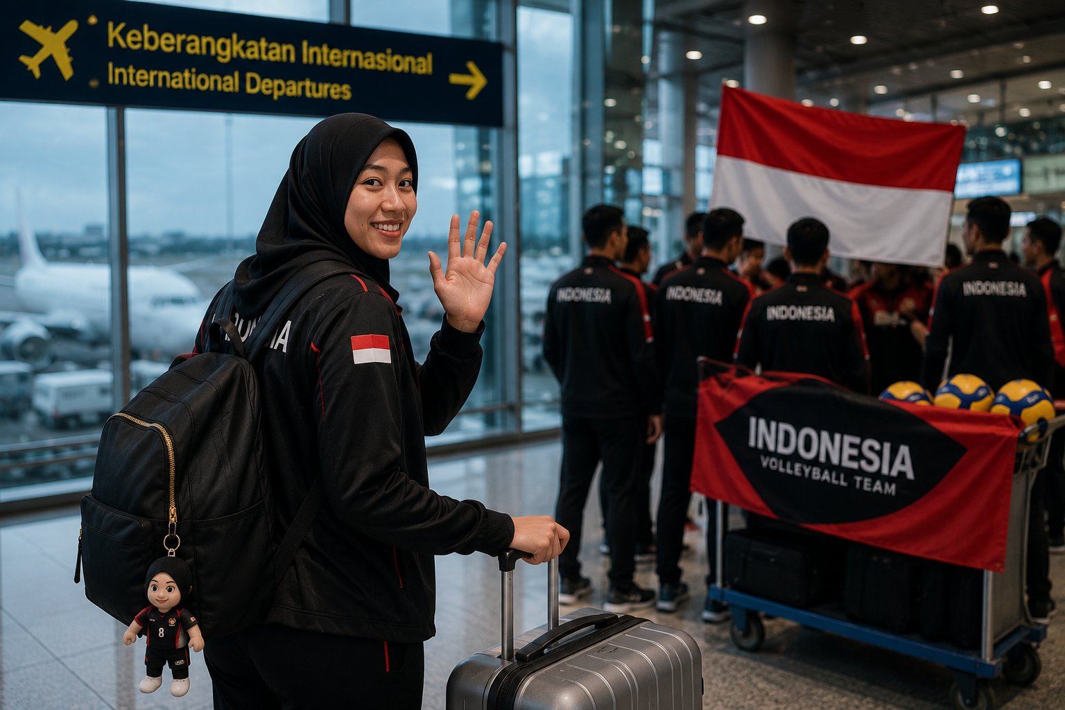 Megawati Hangestri Kembali ke Korea, Siap Beri Dukungan untuk Timnas Voli di Laga Uji Coba