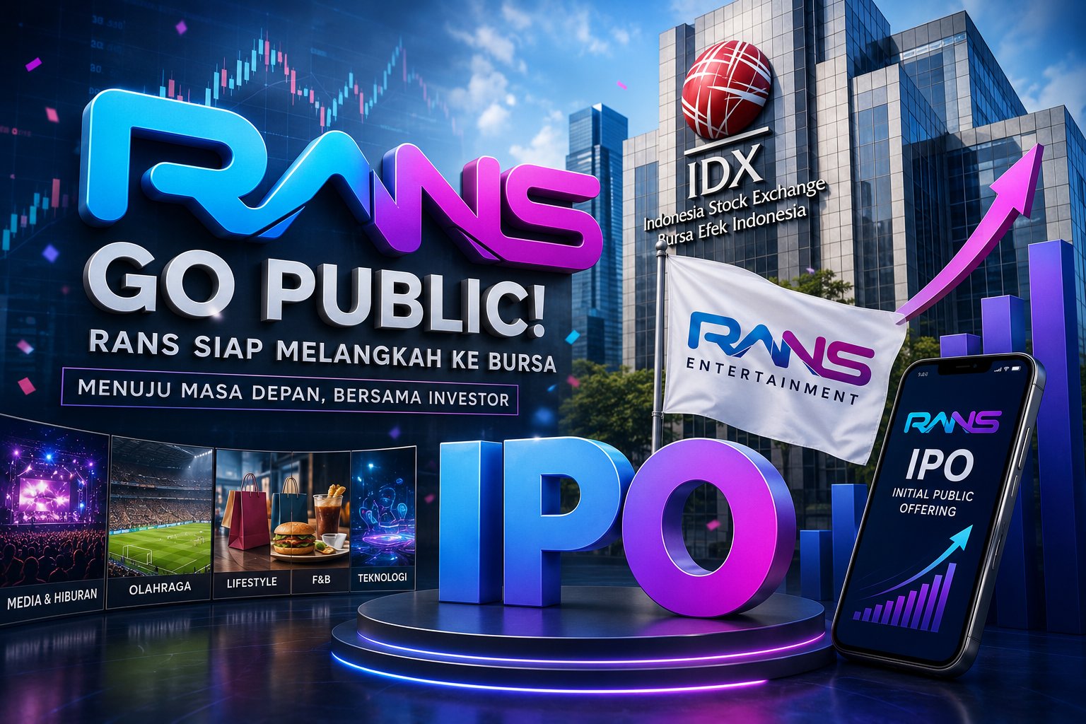 RANS Bersiap Menuju Bursa? Wacana IPO Jadi Sorotan, Investor Menanti Langkah Strategis Perusahaan