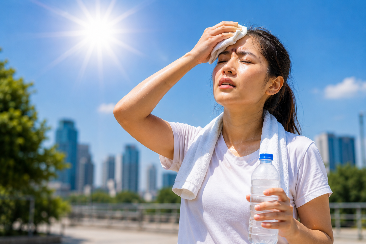 Waspadai Heat Stress di Musim Kemarau, Dokter Imbau Masyarakat Perbanyak Minum Air Putih dan Batasi Aktivitas di Bawah Terik Matahari