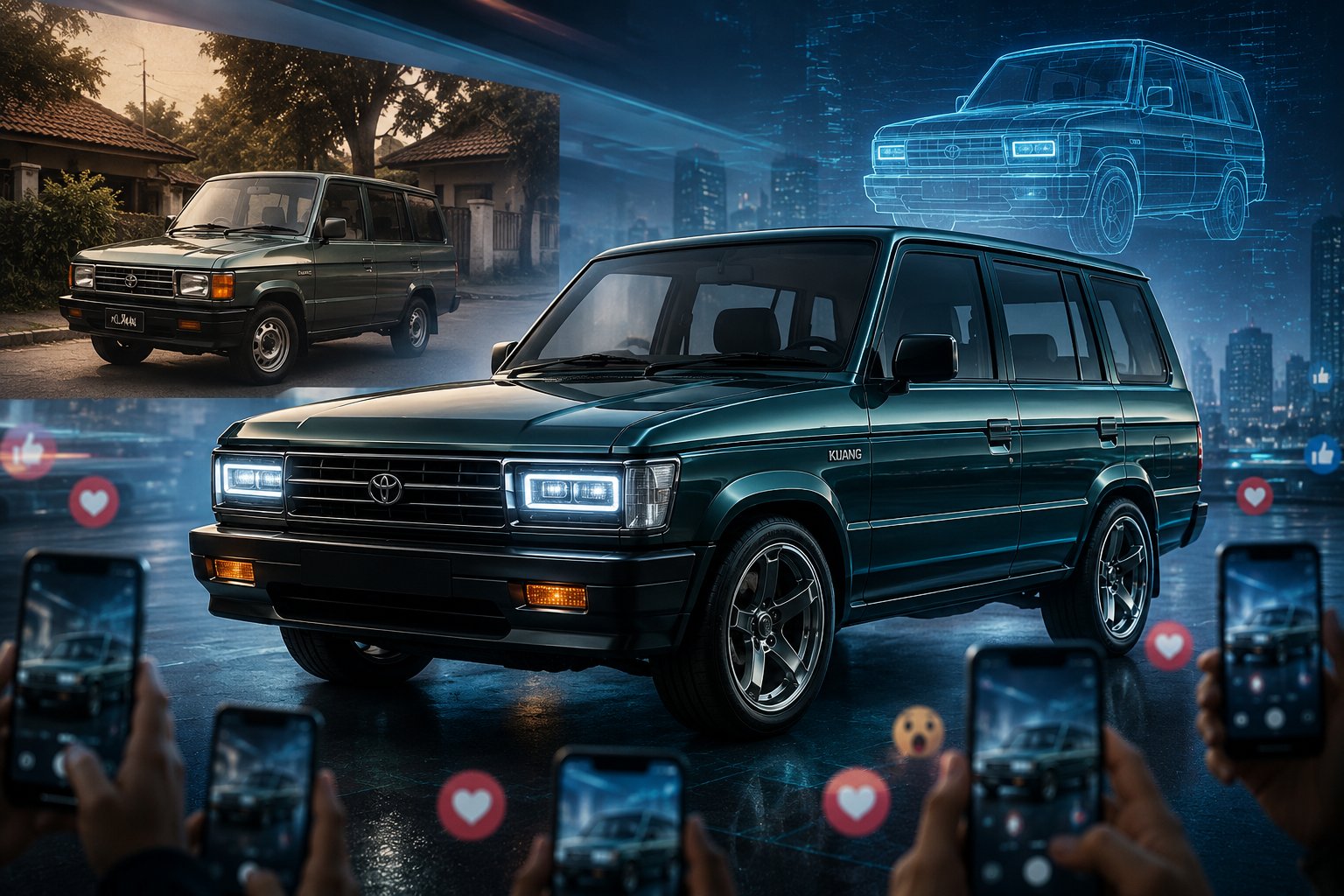 Geger Penampakan Toyota Kijang Super 2026 di Jagat Maya, Antara Romantisme Masa Lalu dan Realita Digital
