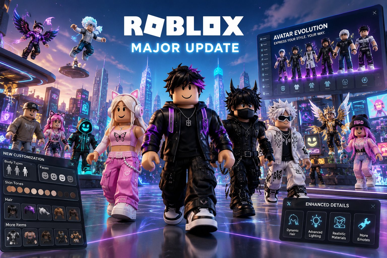 Revolusi Estetika Karakter di Pembaruan Masif Roblox Sukses Kejutkan Jutaan Pemain Seluruh Dunia