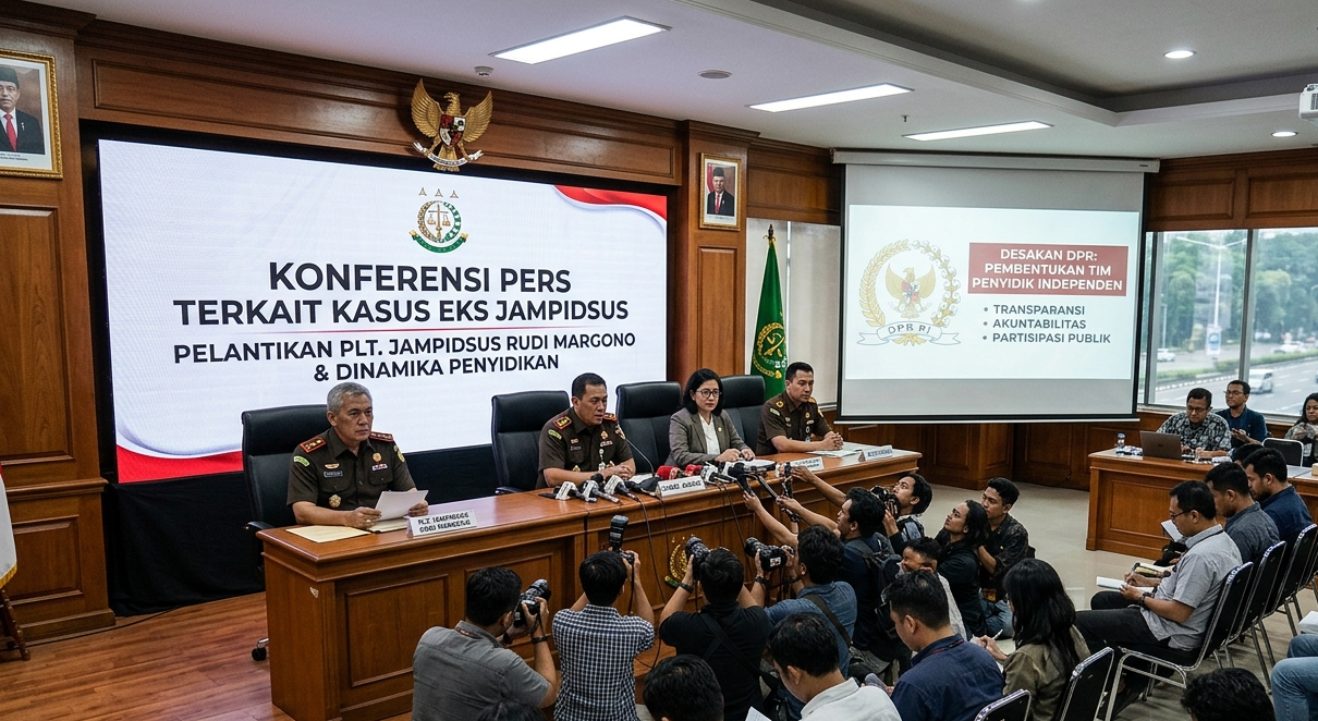 Babak Baru Kasus Eks Jampidsus Febrie Adriansyah, Rudi Margono Jadi Plt, DPR Desak Pembentukan Tim Independen