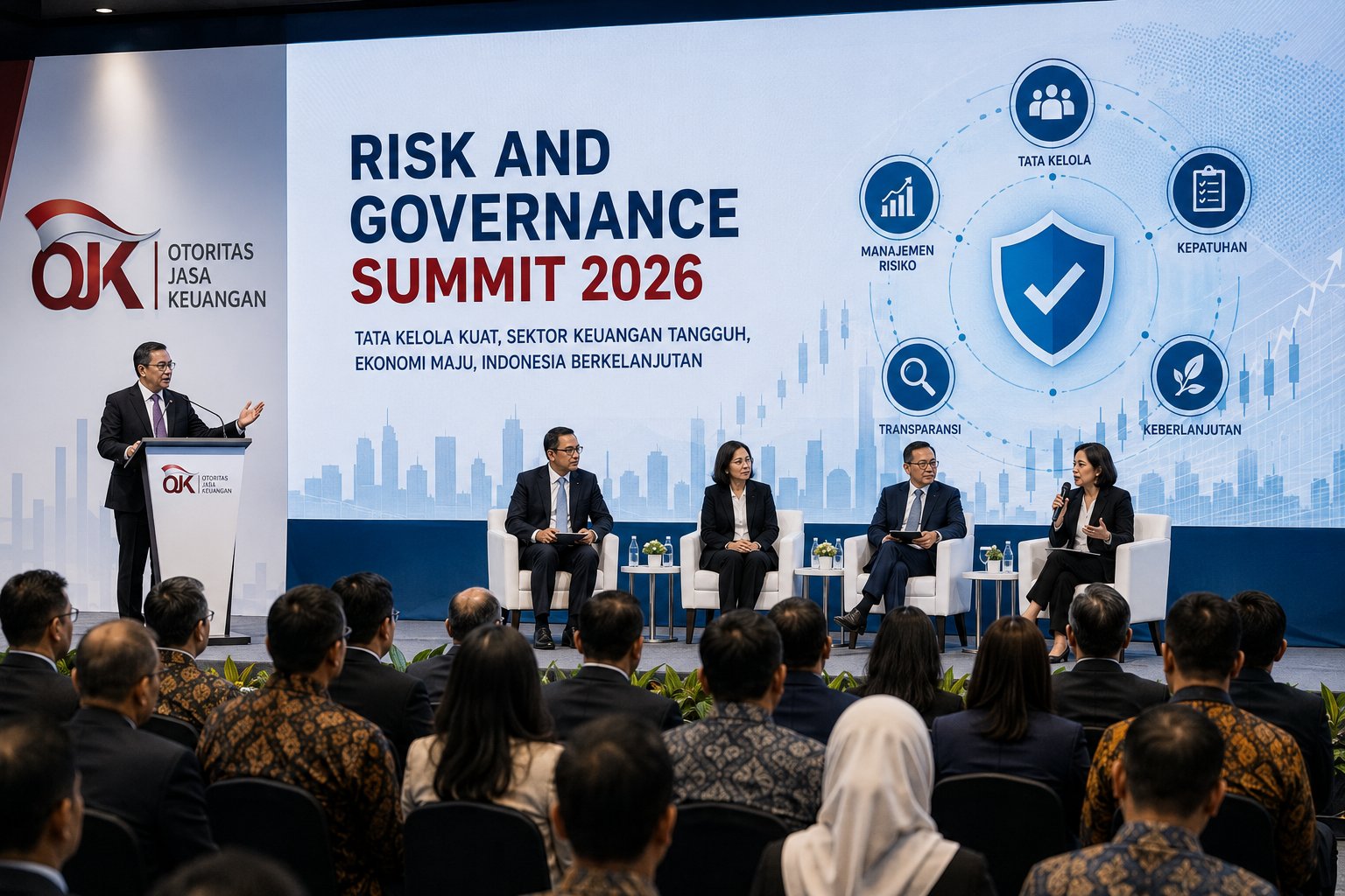 OJK Gelar Risk and Governance Summit 2026, Perkuat Tata Kelola Sektor Jasa Keuangan untuk Pertumbuhan Berkelanjutan