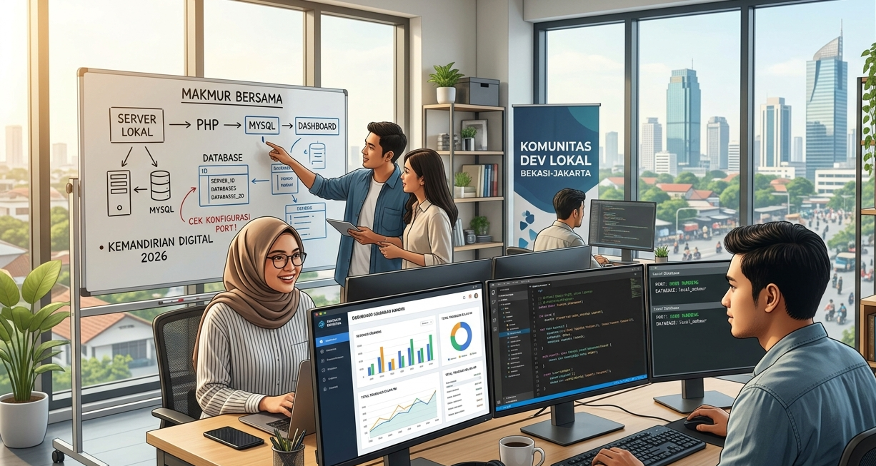 Tren Industri Digital 2026 Efisiensi Biaya Picu Lonjakan Kebutuhan Full-Stack Developer Lokal Berkualitas
