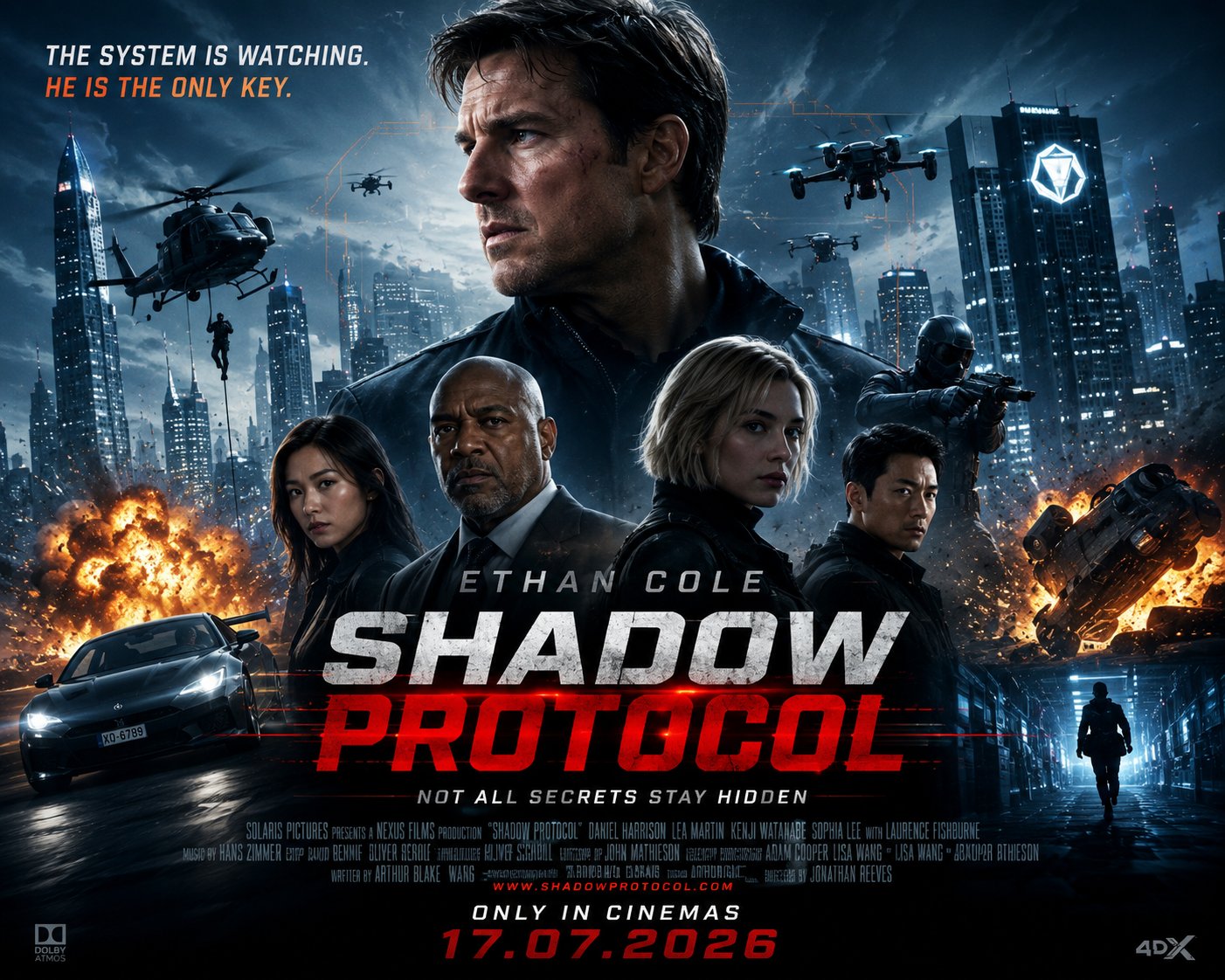 Film Aksi Fiksi Ilmiah "Shadow Protocol" Pecahkan Rekor Penonton pada Pekan Perdana Penayangan