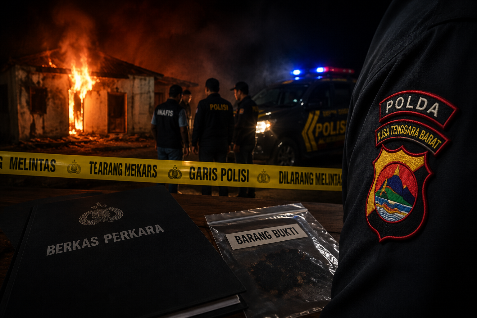 Polda NTB Ambil Alih Perkara dan Targetkan Tuntas, Kasus Pembakaran Santri di Lombok Tengah Masuk Babak Baru