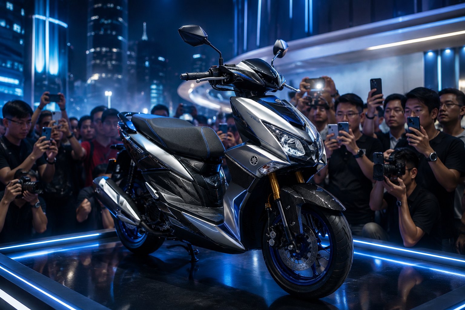 Eksklusivitas di Atas Aspal Perkotaan, Mengapa Yamaha Cygnus X Edisi YZF-R1M Memicu Fenomena 'Panic Buying' di Kalangan Kolektor