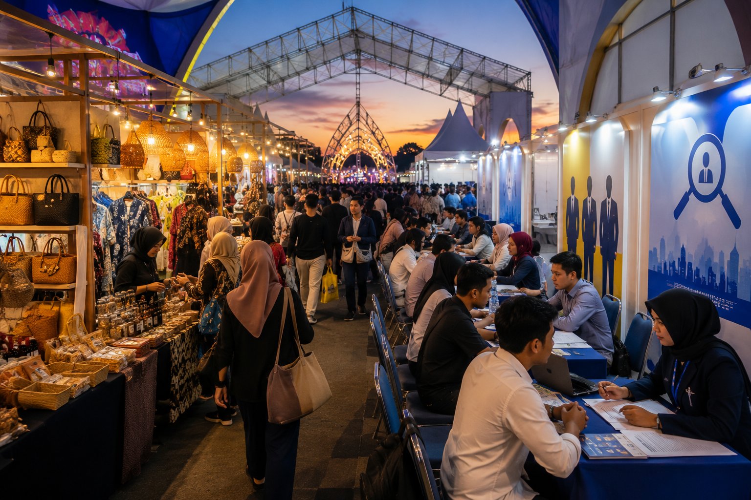 Kendal Open Fair 2026 Tutup Hari Ini, Pameran UMKM dan Bursa Kerja Jadi Primadona