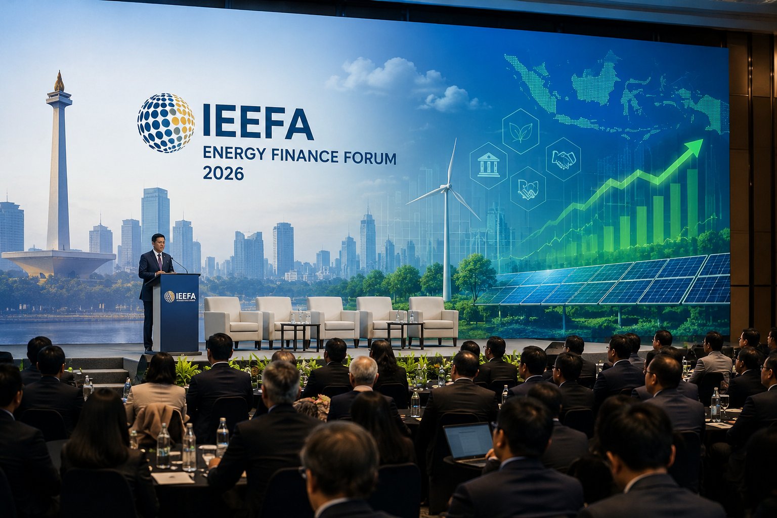 IEEFA Energy Finance Forum 2026 Digelar di Jakarta, Bahas Mobilisasi Pendanaan Transisi Energi Indonesia