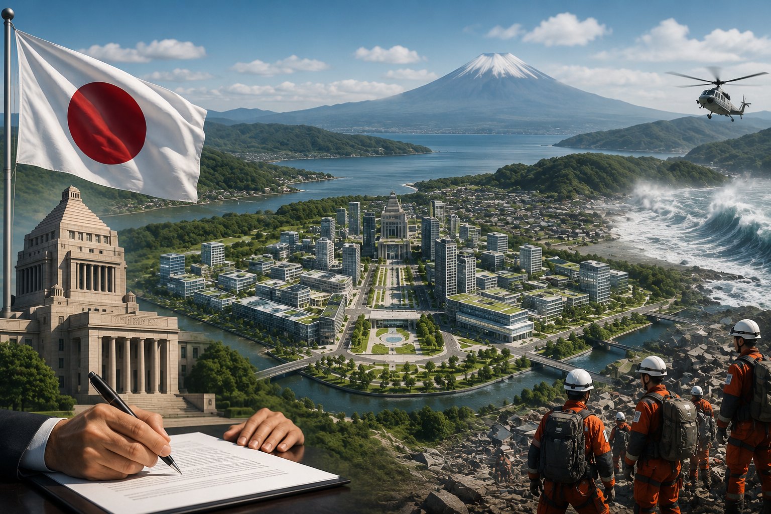 RUU Disahkan! Jepang Resmi Siapkan Ibu Kota Kedua Selain Tokyo untuk Kondisi Darurat Bencana