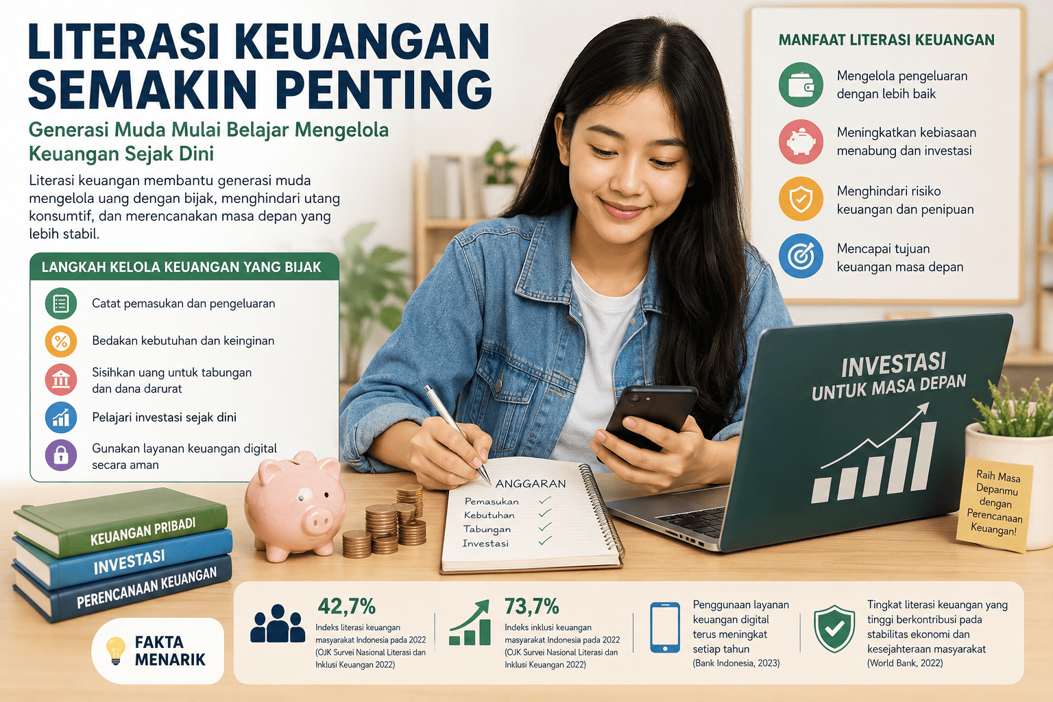 Literasi Keuangan Semakin Penting, Generasi Muda Mulai Belajar Mengelola Keuangan Sejak Dini