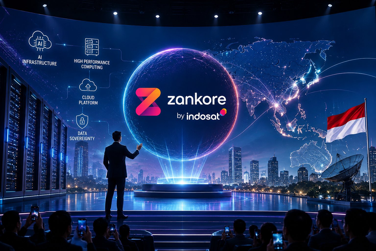 Zankore by Indosat Resmi Diluncurkan, Platform Infrastruktur AI Terbesar di Asia-Pasifik Siap Perkuat Posisi Indonesia sebagai Hub AI Regional
