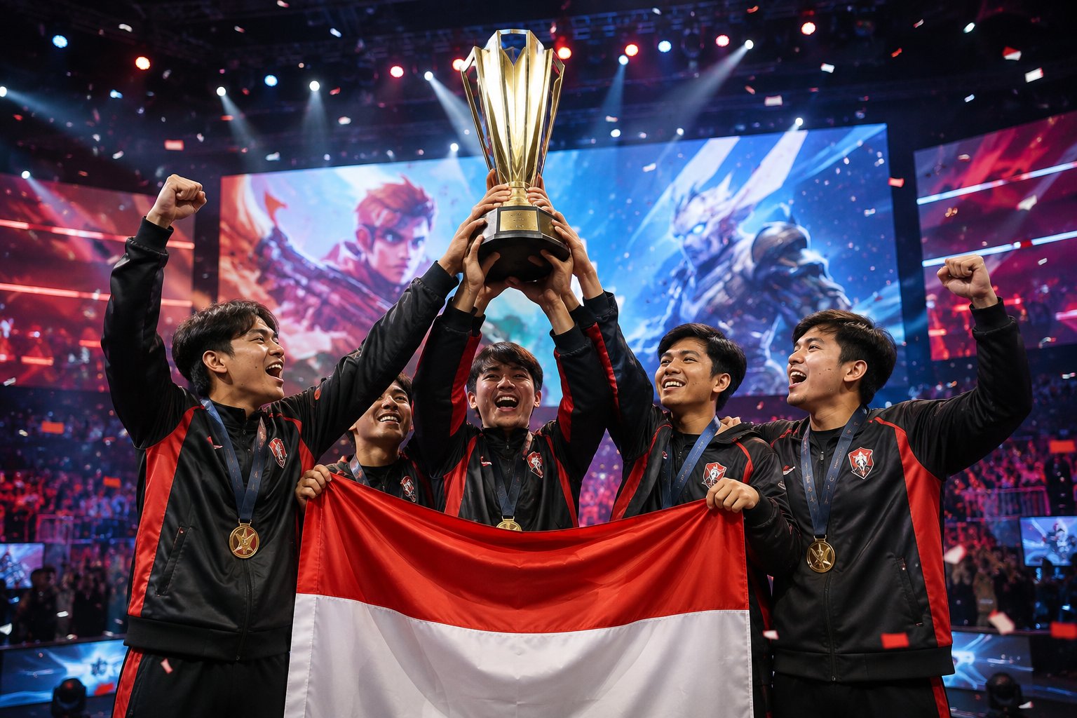 Indonesia Borong Dua Gelar di Kejuaraan Esports Asia Pasifik, Wakil Tanah Air Tembus Puncak Tactical FPS dan MOBA