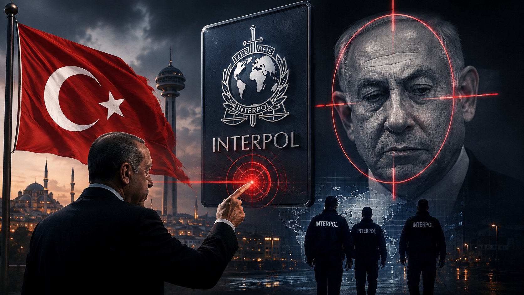 Ankara Beraksi! Turki Resmi Buru Benjamin Netanyahu Lewat Interpol
