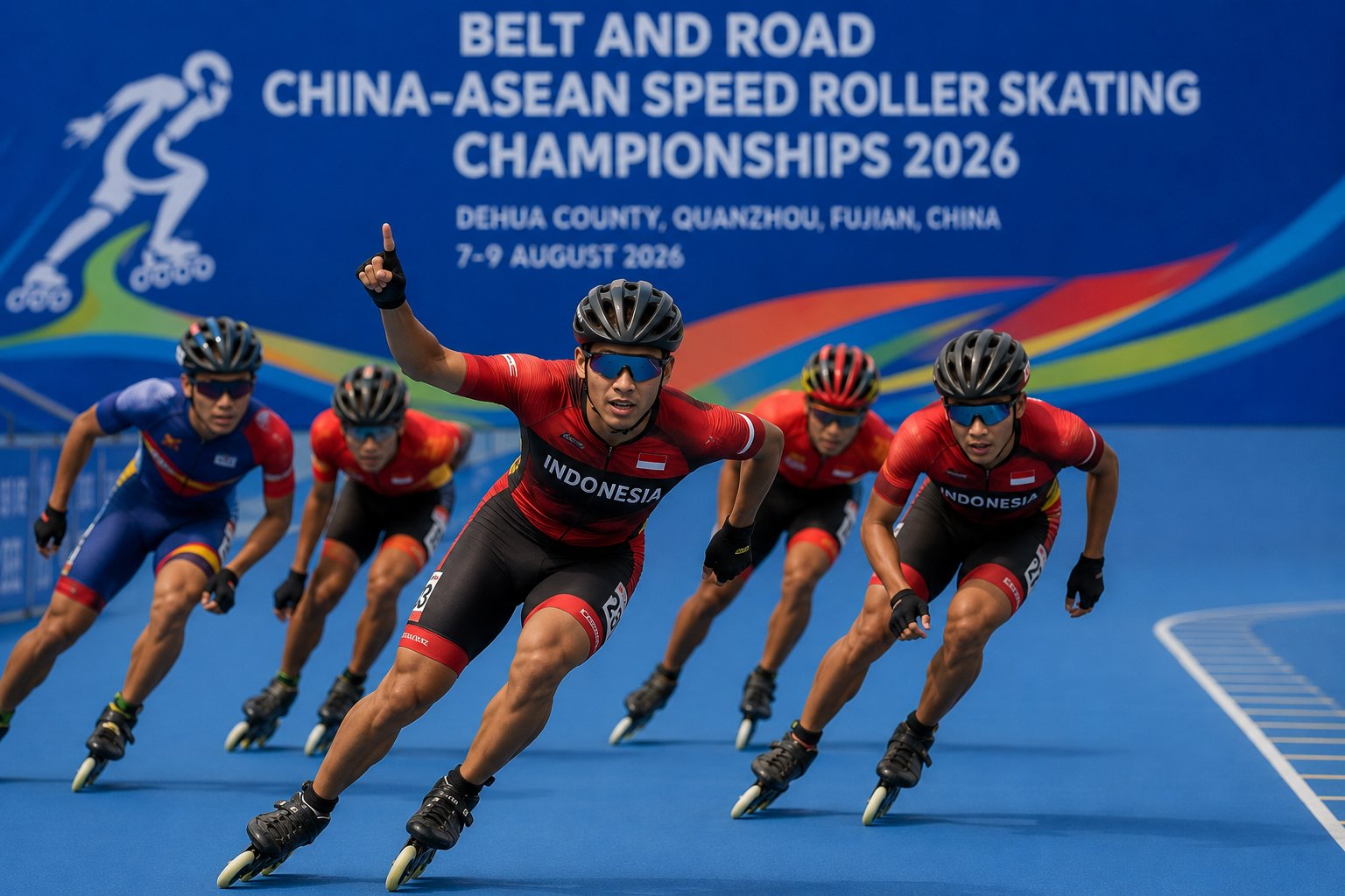 Tim Sepatu Roda Indonesia Tampil Gemilang di Kejuaraan China-ASEAN 2026
