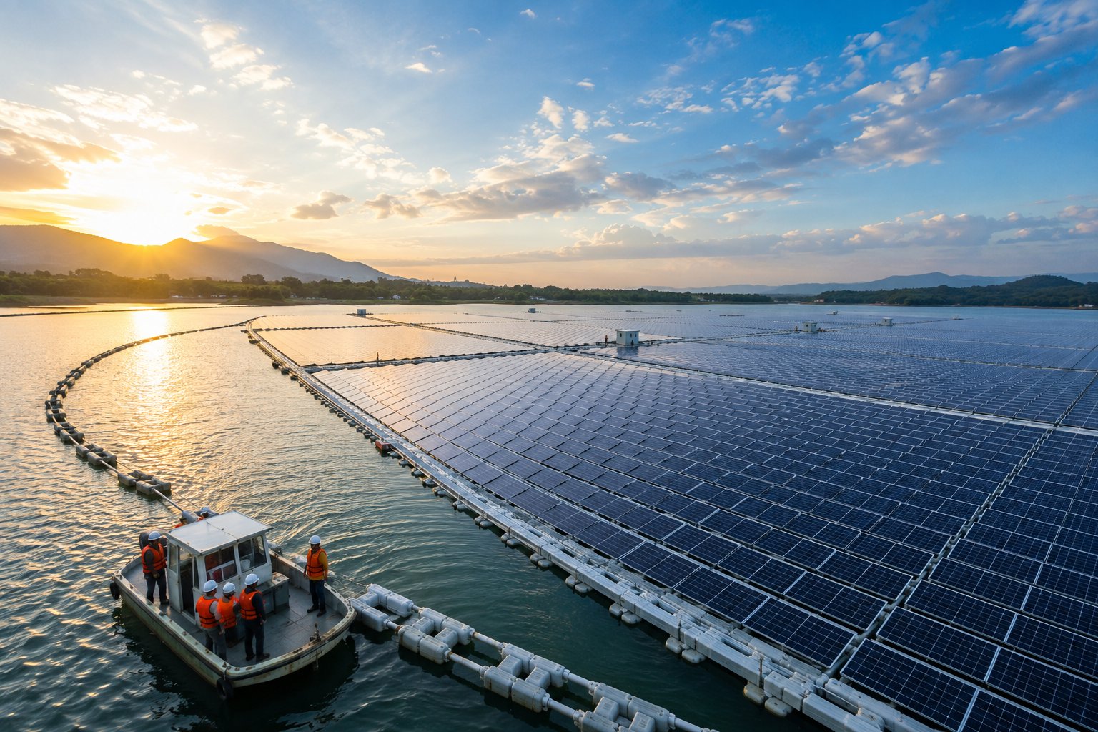 Menuju Transisi Energi Bersih, Indonesia Resmi Operasikan Pembangkit Listrik Tenaga Surya Terapung Terbesar di Asia Tenggara