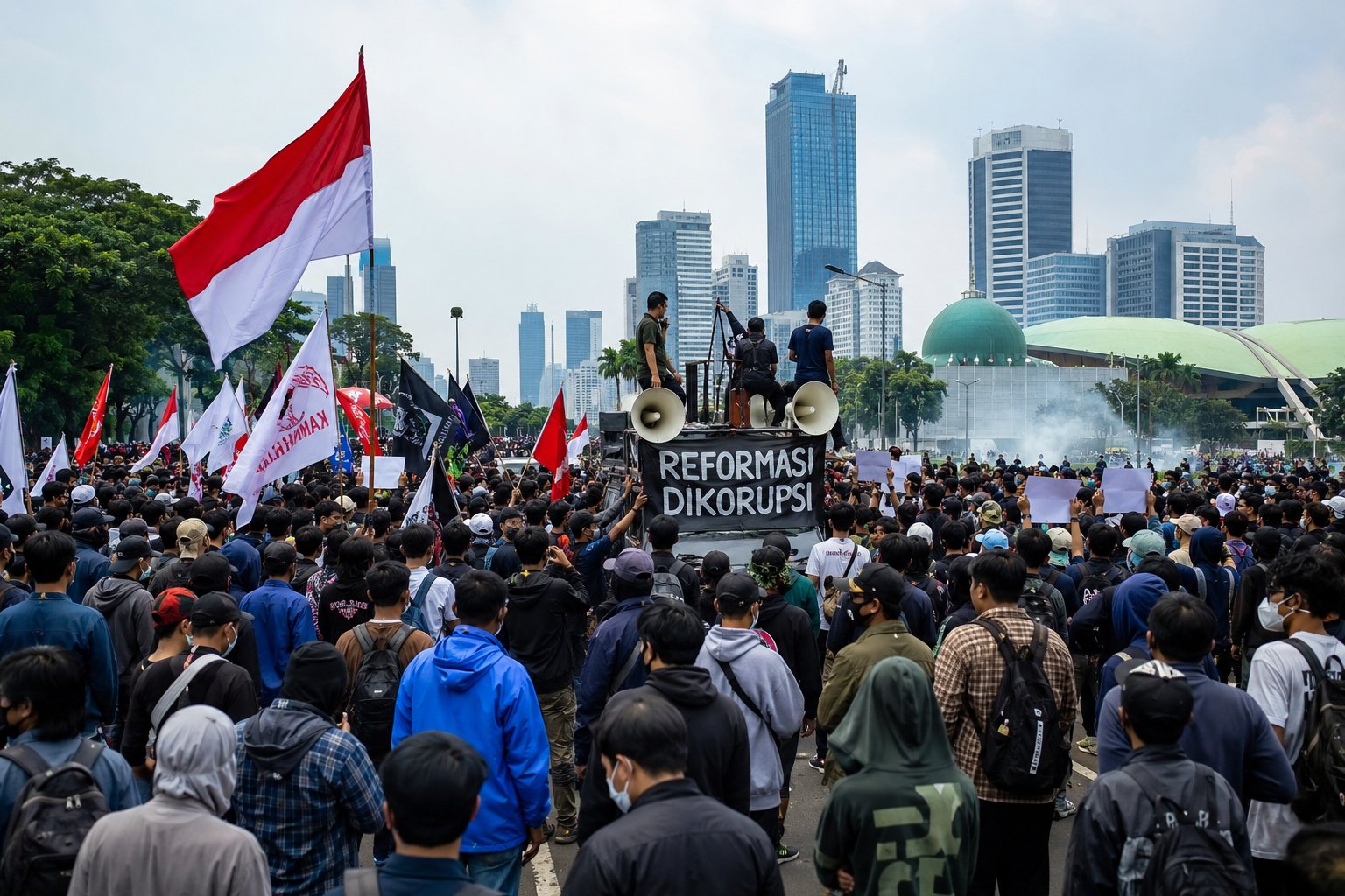 Demo 27 Agustus 2026 Digelar di Sejumlah Titik Jakarta, RUU Perampasan Aset Jadi Salah Satu Tuntutan