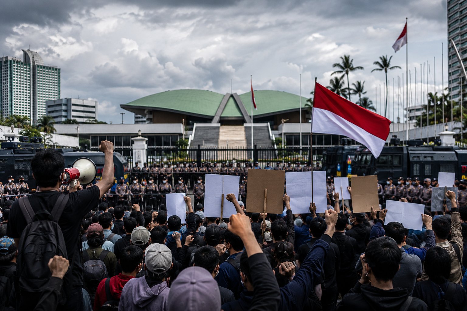 Pemerintah Jamin Keamanan Aksi Demo di Gedung DPR, Massa Tuntut UU Perampasan Aset dan Hukuman Mati Koruptor