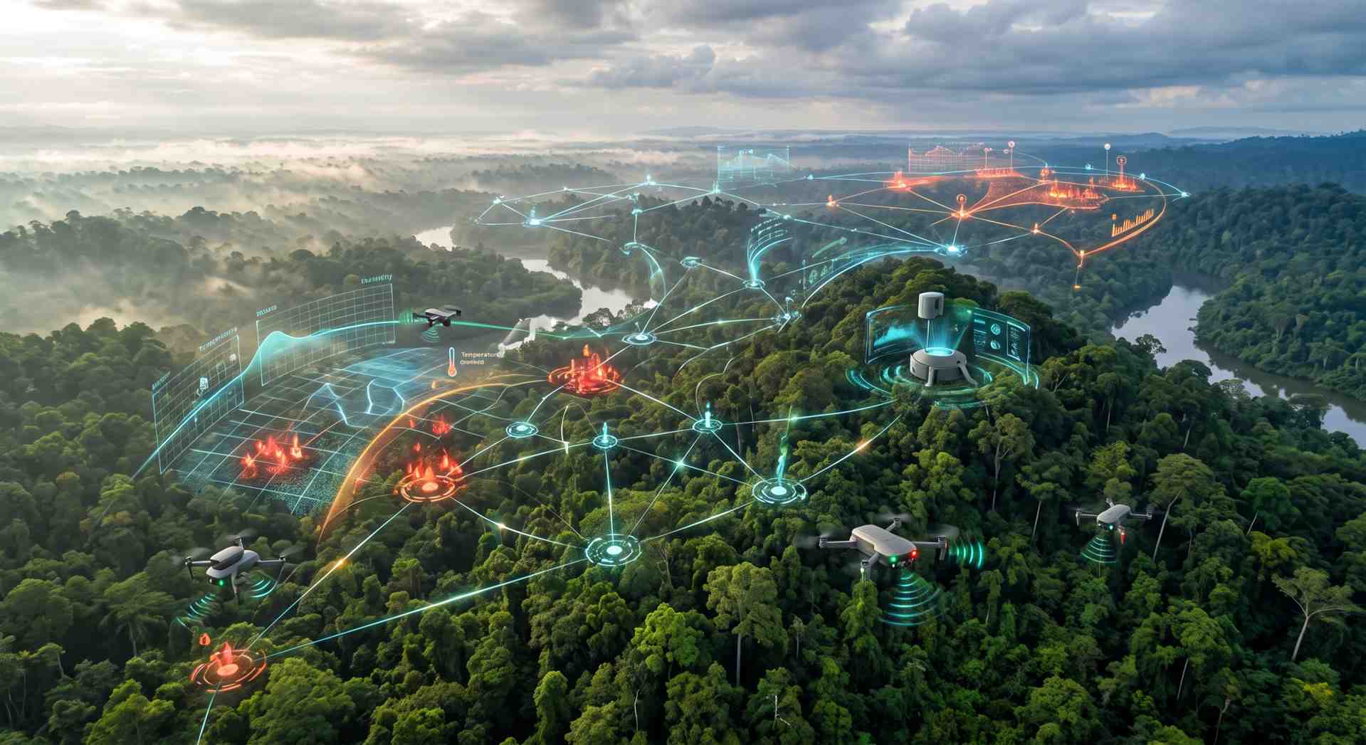 Pengusaha Kalbar Hibahkan Teknologi AI untuk Prediksi Kebakaran Hutan 24 Bulan ke Depan
