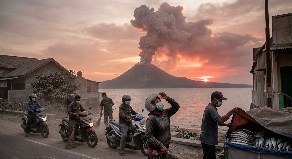 Peningkatan Aktivitas Vulkanik Gunung Api dan Ancaman Karhutla Menjadi Fokus Utama Kondisi Alam Indonesia