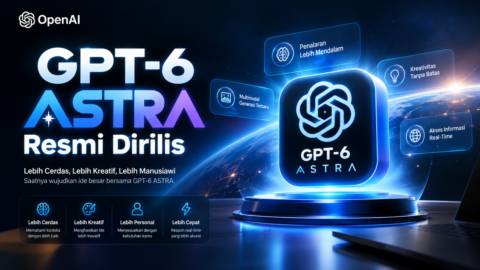 GPT-6 ASTRA Resmi Dirilis