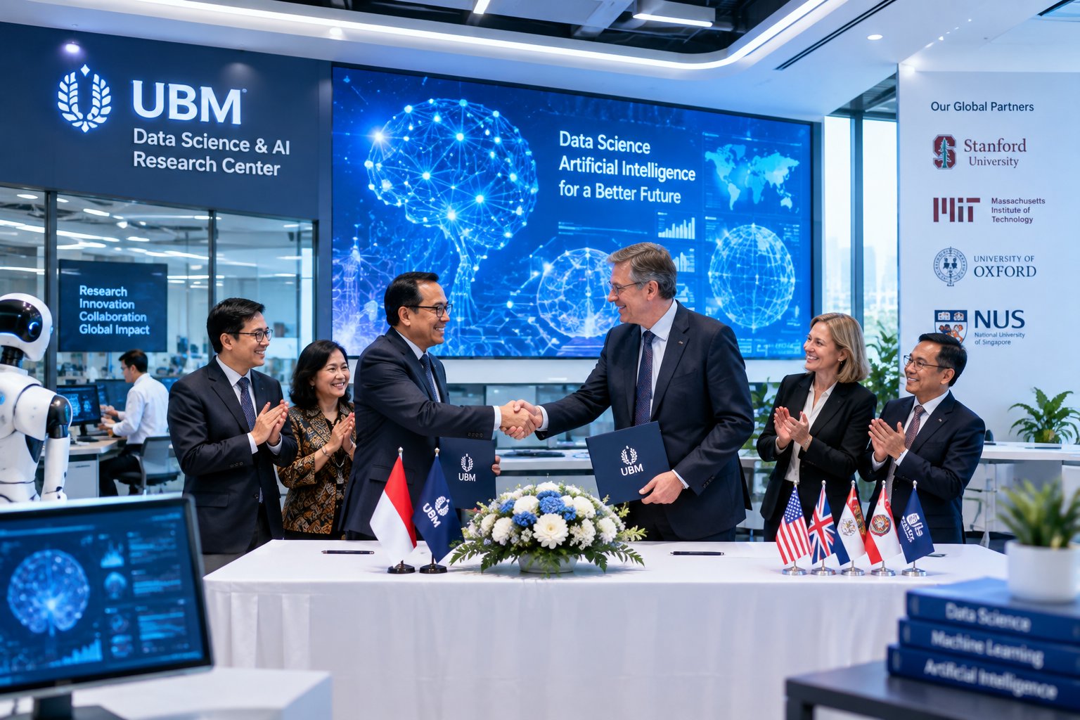 UBM Resmikan Pusat Riset Data Science dan AI Pertama di Indonesia, Jalin Kerja Sama dengan Universitas Top Dunia