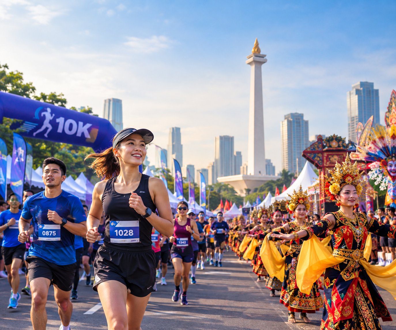 Jakarta International 10K dan Ragam Festival Budaya Meriahkan Akhir Pekan, Gaungkan Gaya Hidup Aktif dan Kreatif