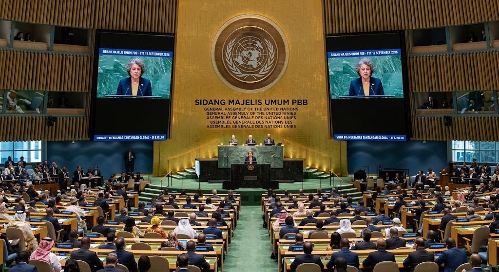 KTT PBB di New York Resmi Dimulai, Pemimpin Dunia Bahas Tatakelola AI dan Krisis Iklim Global