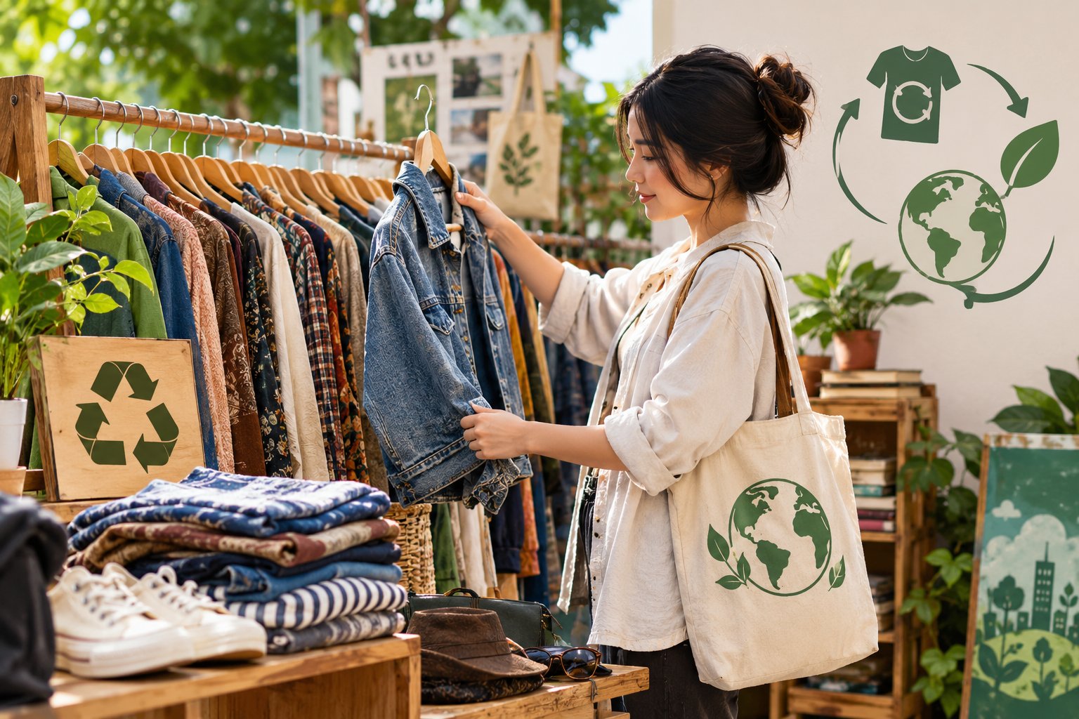 Fashion Berkelanjutan dan Tren Thrifting Lokal sebagai Gaya Hidup Hemat serta Ramah Lingkungan