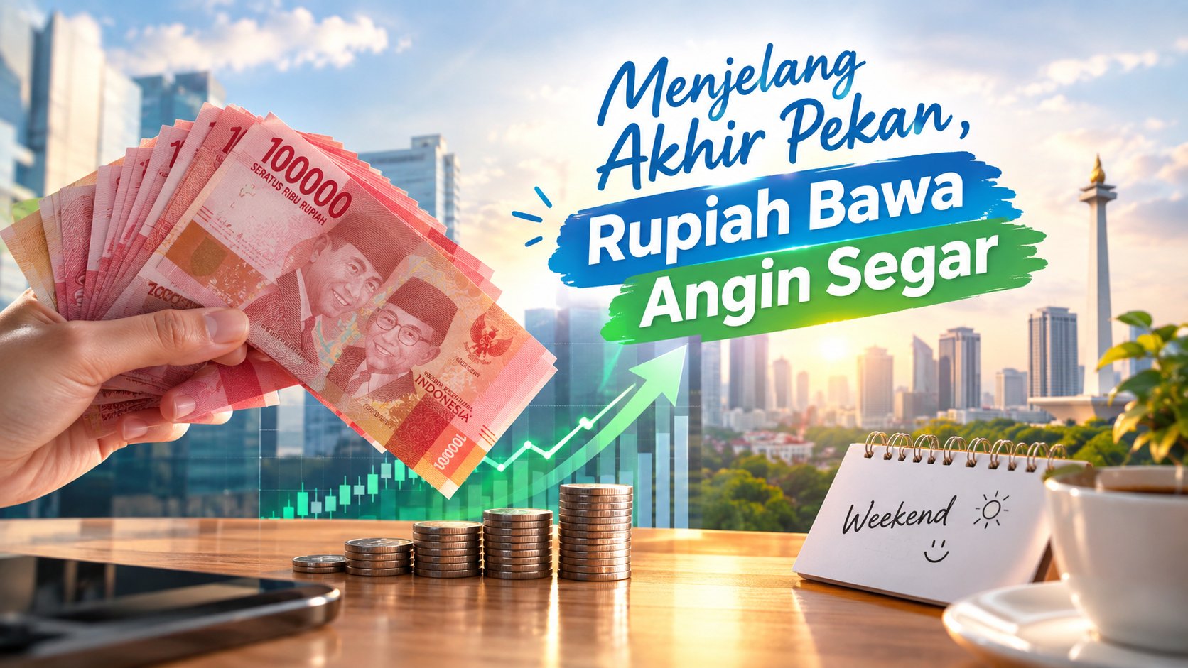 Menjelang Akhir Pekan, Rupiah Bawa Angin Segar