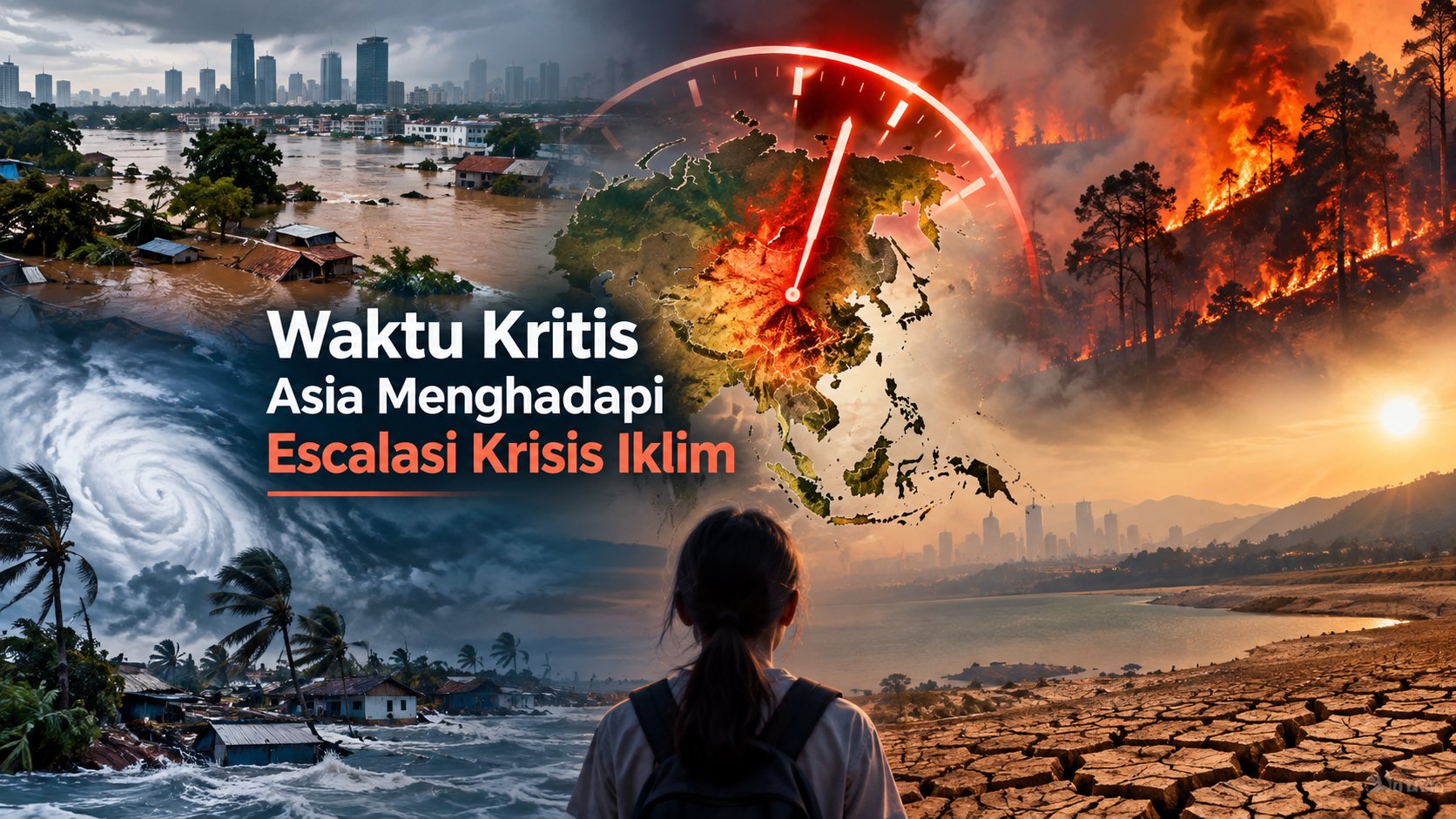 Waktu Kritis Asia Menghadapi Escalasi Krisis Iklim