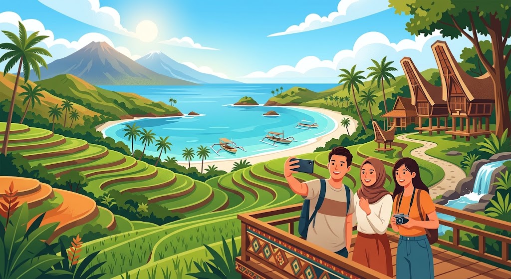 Lonjakan Tren Wisata Domestik dan Daya Tarik Destinasi Lokal Favorit Masyarakat Indonesia