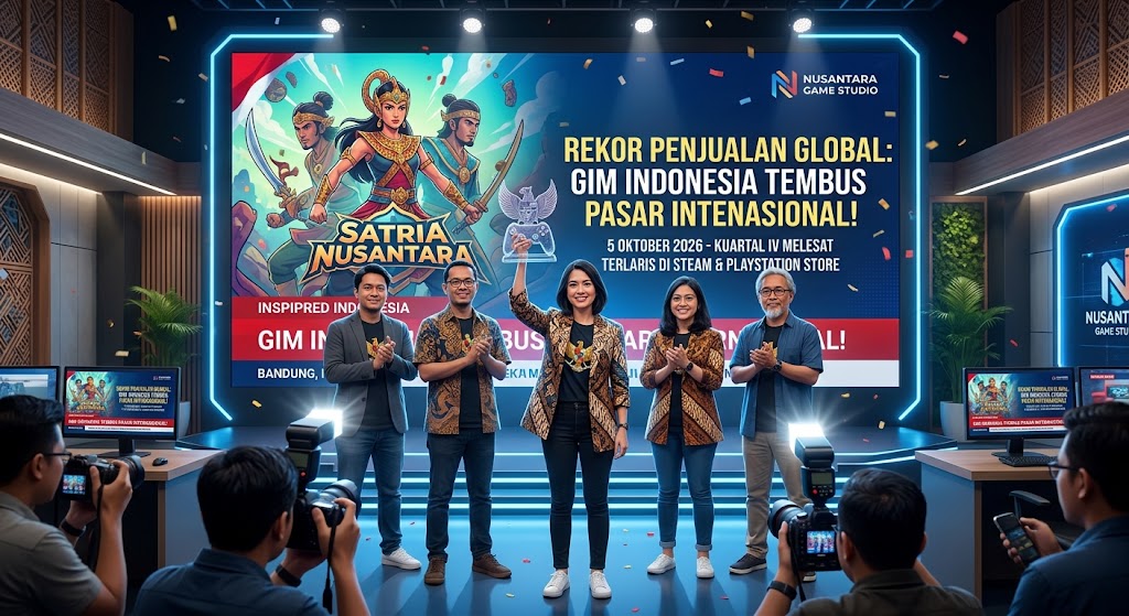 Game Lokal Bertema Mitologi Nusantara Raih Rekor Penjualan di Kuartal IV-2026