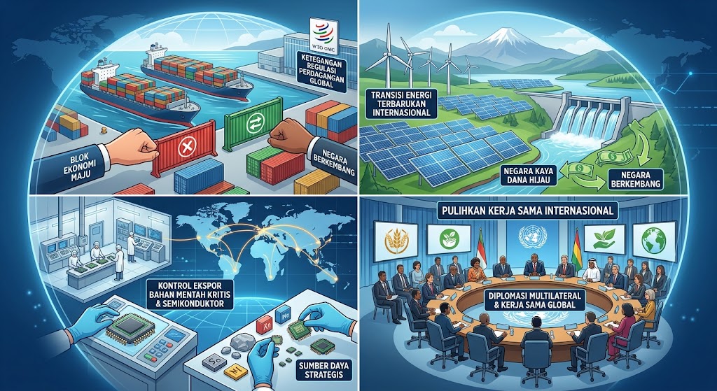  Dinamika Kebijakan Perdagangan Global dan Reformasi Energi Hijau Internasional