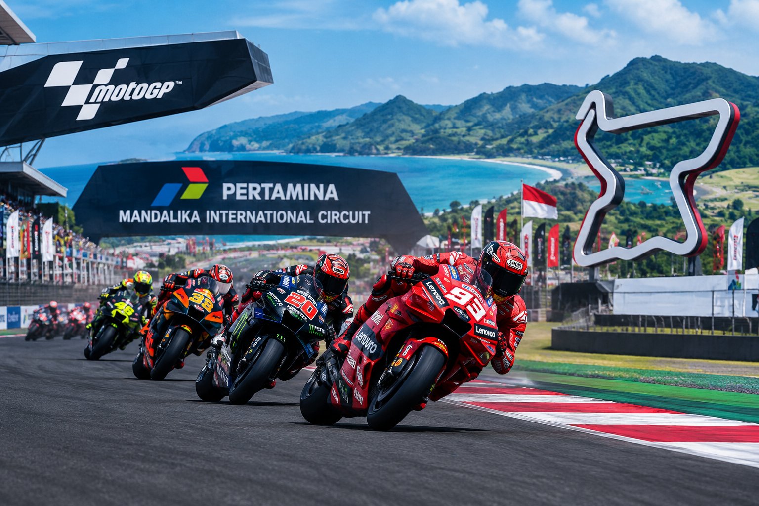 Pertamina Grand Prix of Indonesia 2026 Resmi Dimulai di Sirkuit Mandalika, Seri Ke-17 MotoGP Dunia Berlangsung 9–11 Oktober 2026 dengan Persaingan Gelar Juara Dunia yang Semakin Ketat