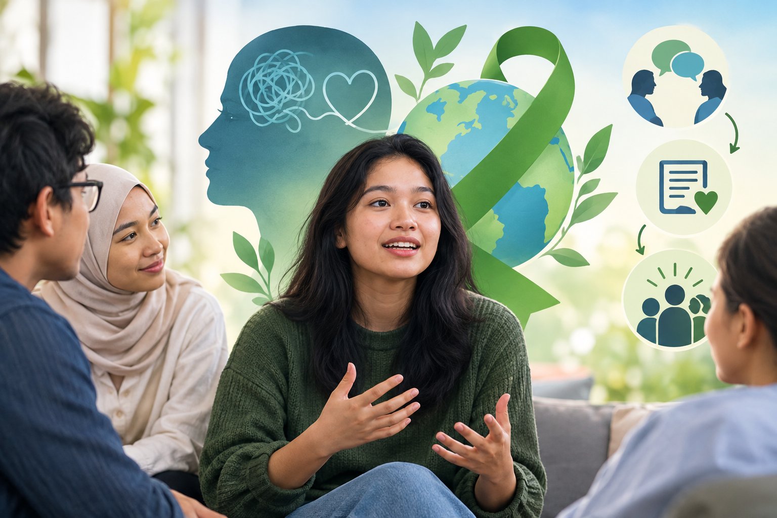 Hari Kesehatan Jiwa Sedunia 2026 Diperingati dengan Seruan Agar Pengalaman Nyata Penyintas Benar-benar Didengar dan Berujung pada Perubahan Nyata