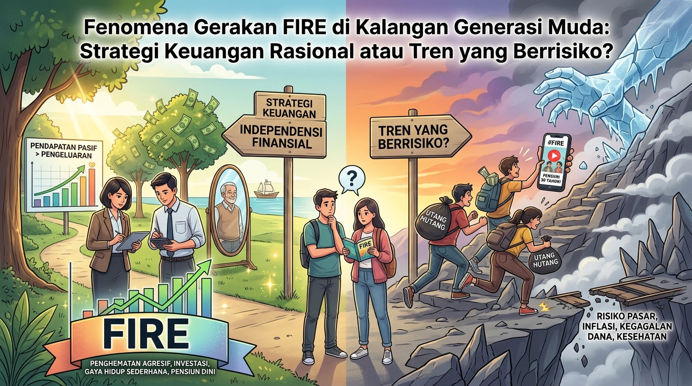 Fenomena Gerakan FIRE di Kalangan Generasi Muda Strategi Keuangan Rasional atau Tren yang Berrisiko?