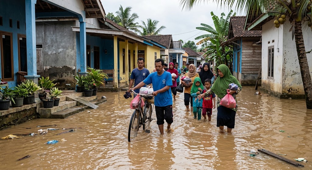 BMKG Keluarkan Peringatan Dini Cuaca Ekstrem dan Imbauan Kewaspadaan Bencana Hidrometeorologi di Berbagai Wilayah Indonesia